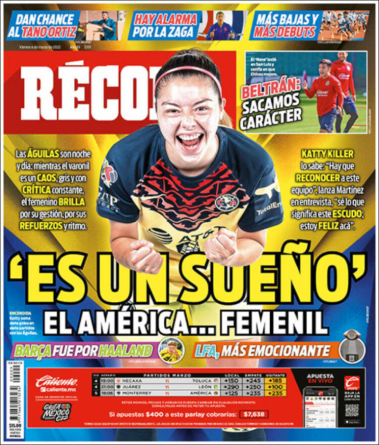 Portada de Record (M&eacute;xico)