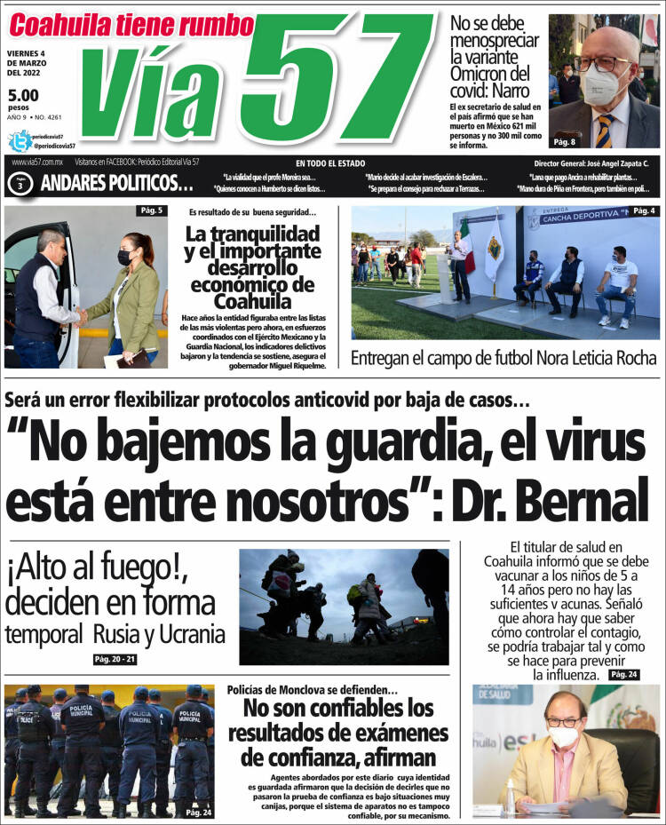 Portada de Via57 (M&eacute;xico)