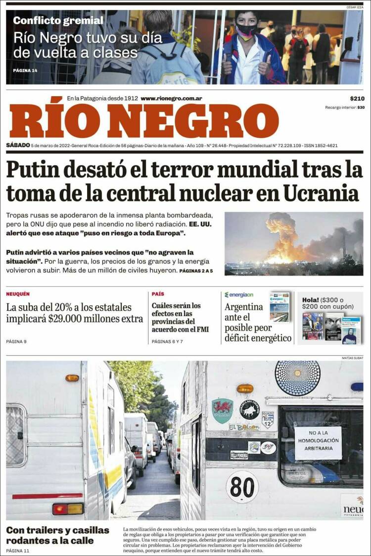 Portada de Rio Negro (Argentina)