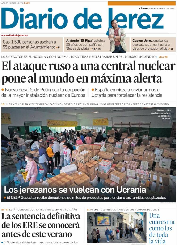Portada de Diario de Jerez (Espa&ntilde;a)