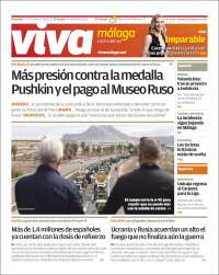 Portada de Viva Málaga (España)