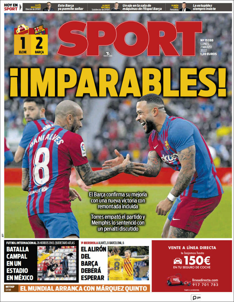 Portada de Sport (España)