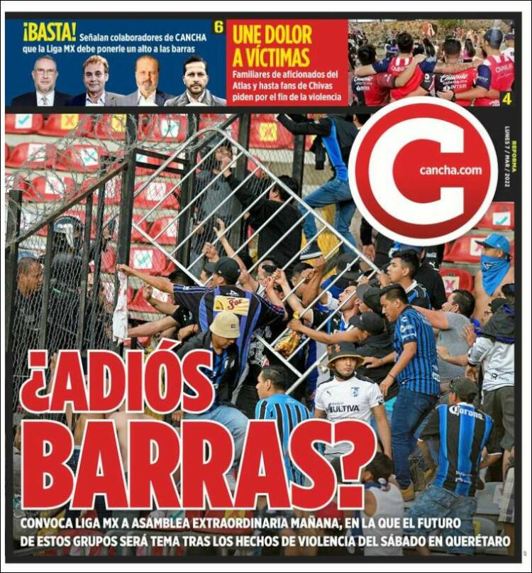 Portada de Cancha (México)