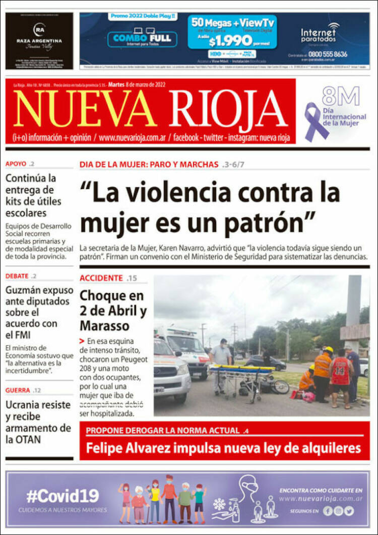 Portada de Nueva Rioja (Argentina)