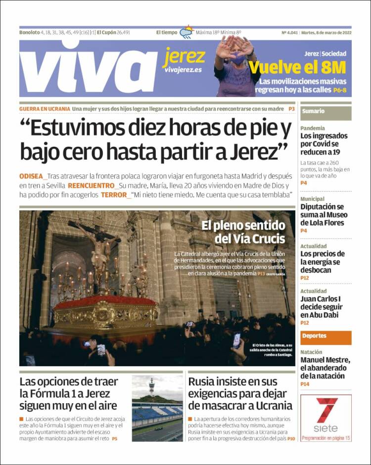 Portada de Información - Jerez (España)