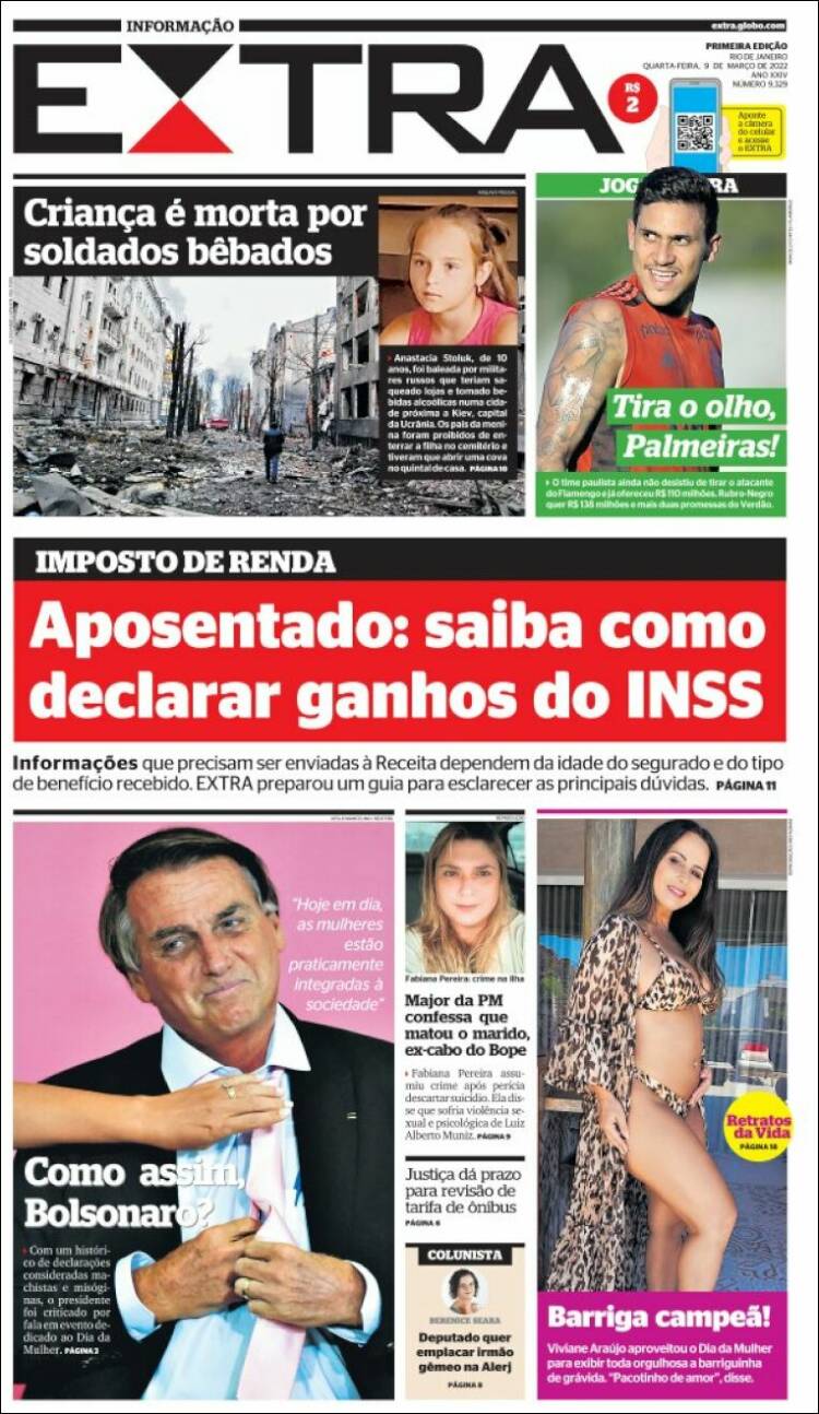 Portada de Extra (Brasil)