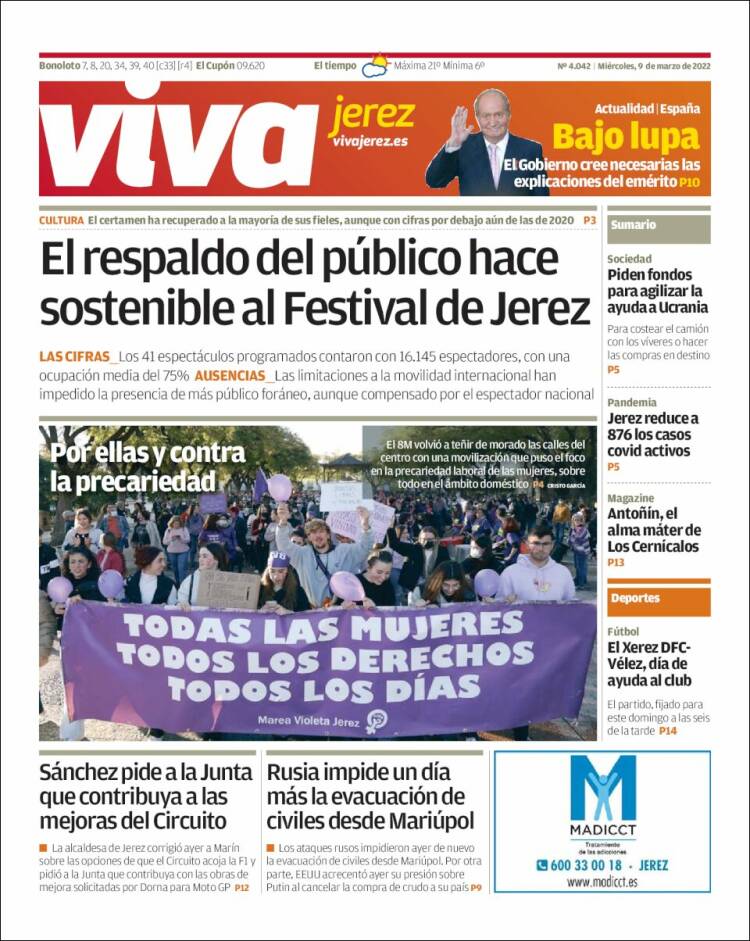 Portada de Información - Jerez (Espagne)