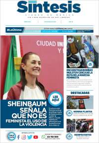 Portada de Síntesis Nacional (M&eacute;xico)