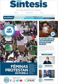 Portada de Síntesis - Puebla (M&eacute;xico)