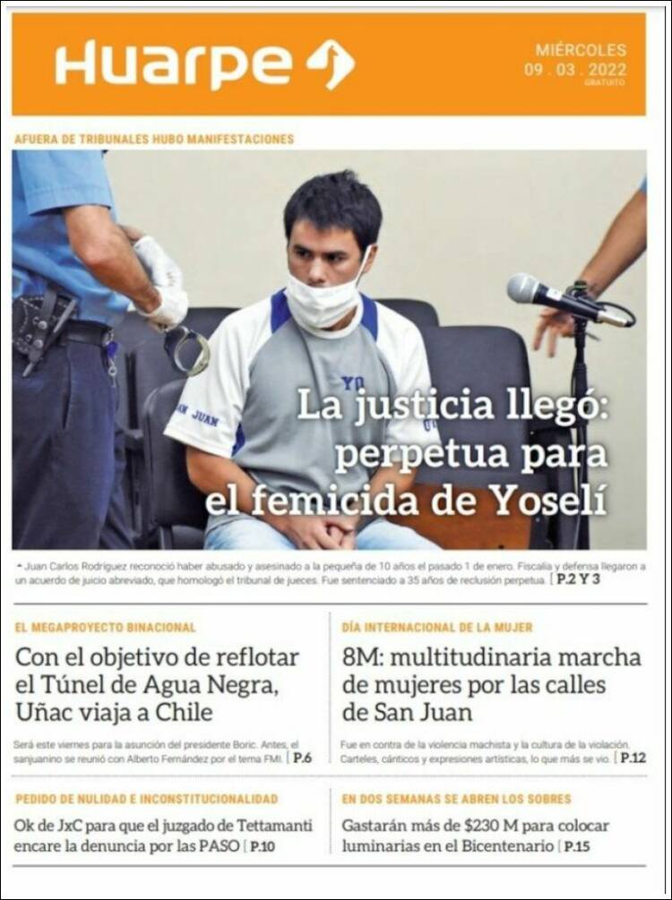 Portada de Huarpe (Argentina)