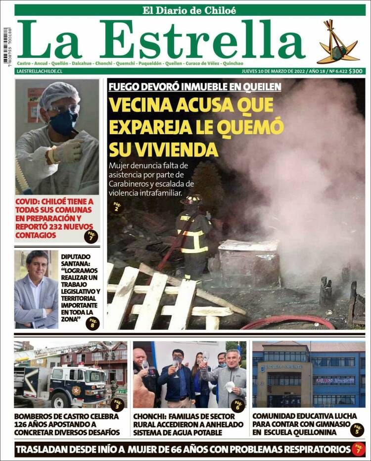 Portada de Estrella de Chiloé (Chile)