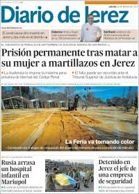 Portada de Diario de Jerez (España)