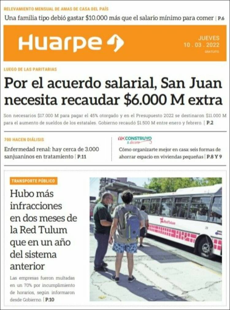 Portada de Huarpe (Argentina)