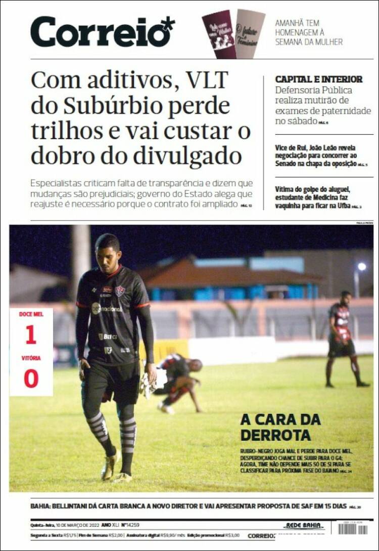Portada de Correio* (Brasil)