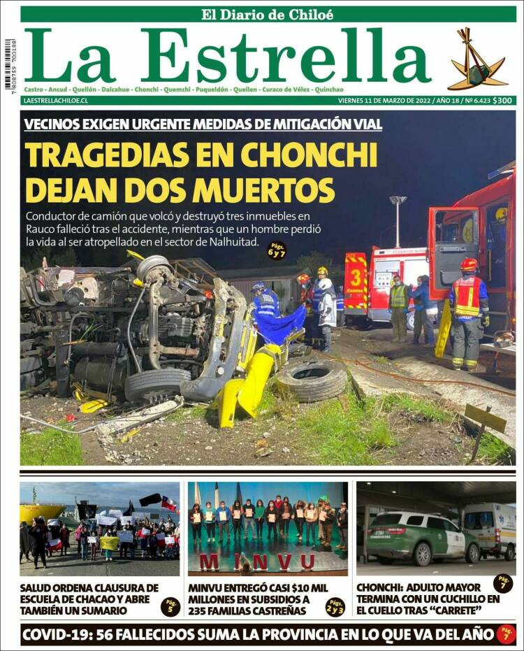 Portada de Estrella de Chiloé (Chile)