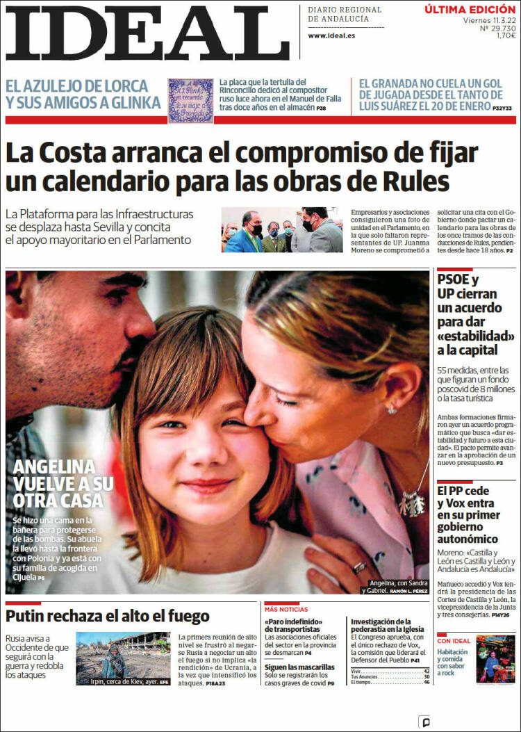 Portada de Ideal (España)