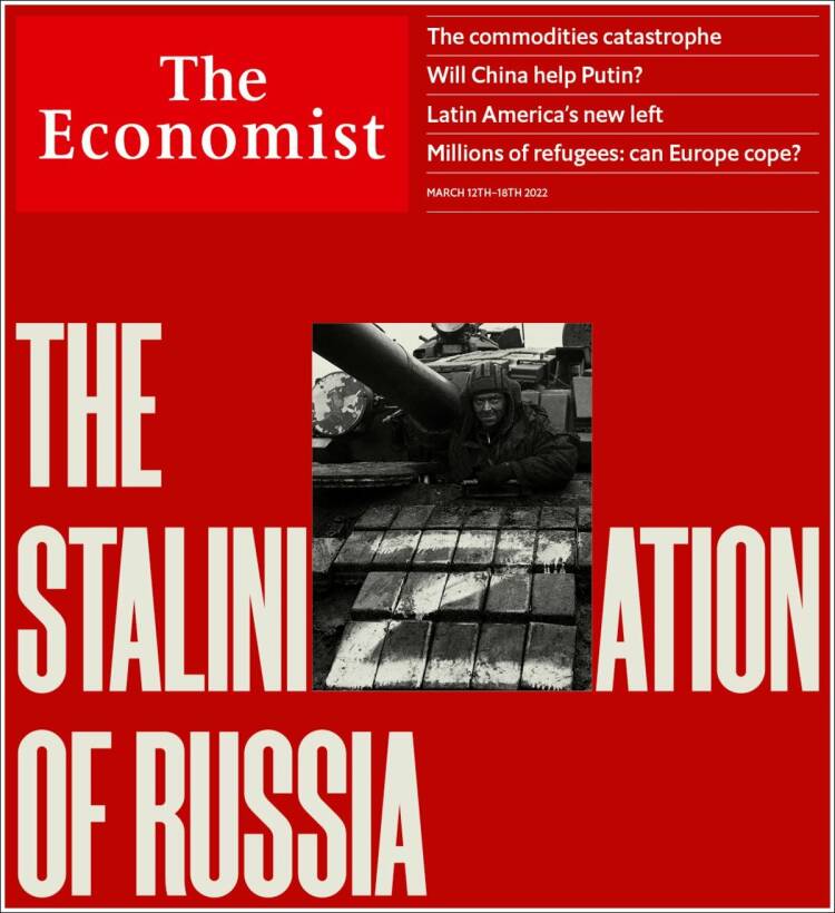 Portada de The Economist (Reino Unido)
