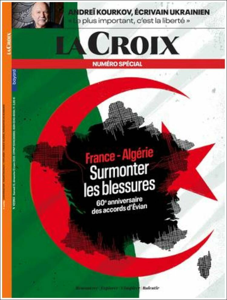 Portada de La Croix (Francia)
