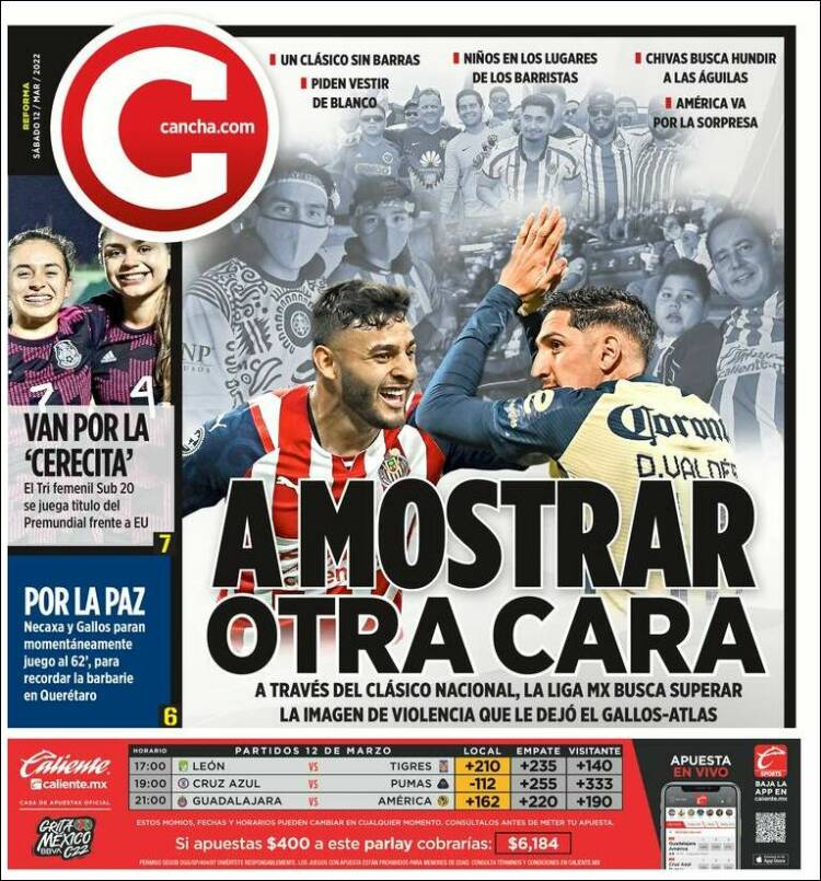 Portada de Cancha (M&eacute;xico)