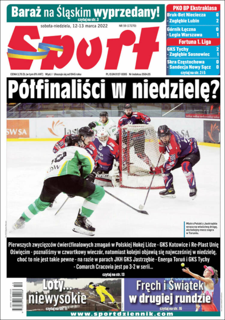 Portada de Katowicki Sport (Polonia)