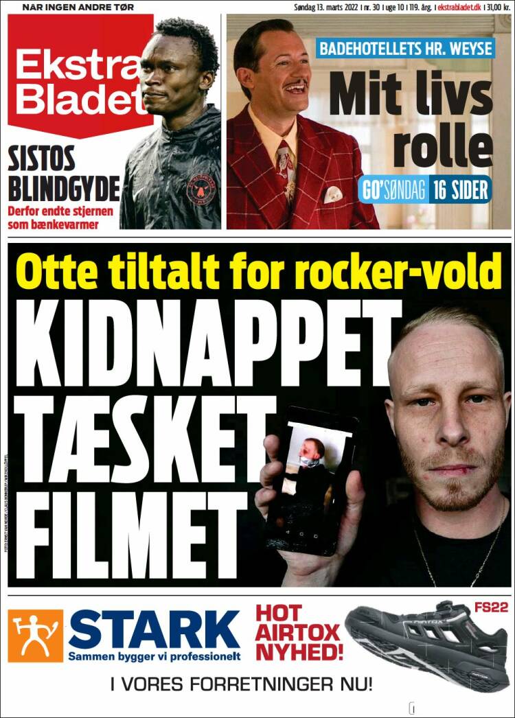 Portada de Ekstra Bladet (Denmark)