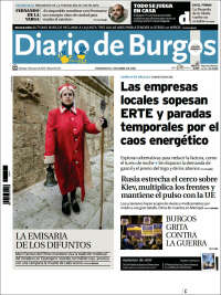 Portada de Diario de Burgos (Spain)