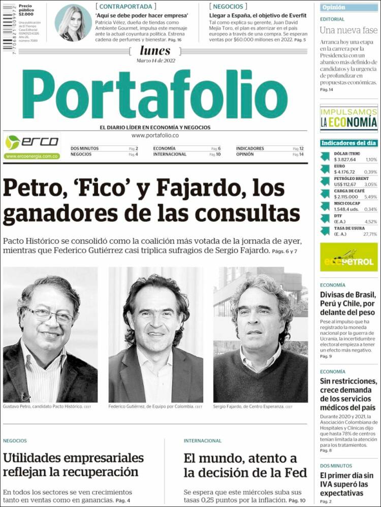 Portada de Portafolio (Colombia)