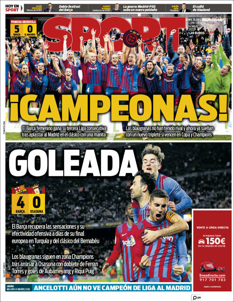 Portada de Sport (Espa&ntilde;a)