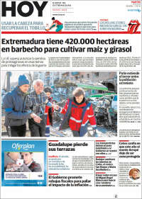 Portada de Hoy - Badajoz (España)