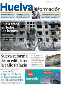 Portada de Huelva Información (España)