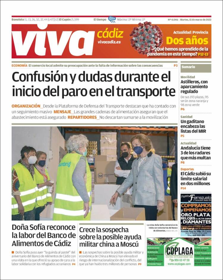 Portada de Información - Cadiz (España)