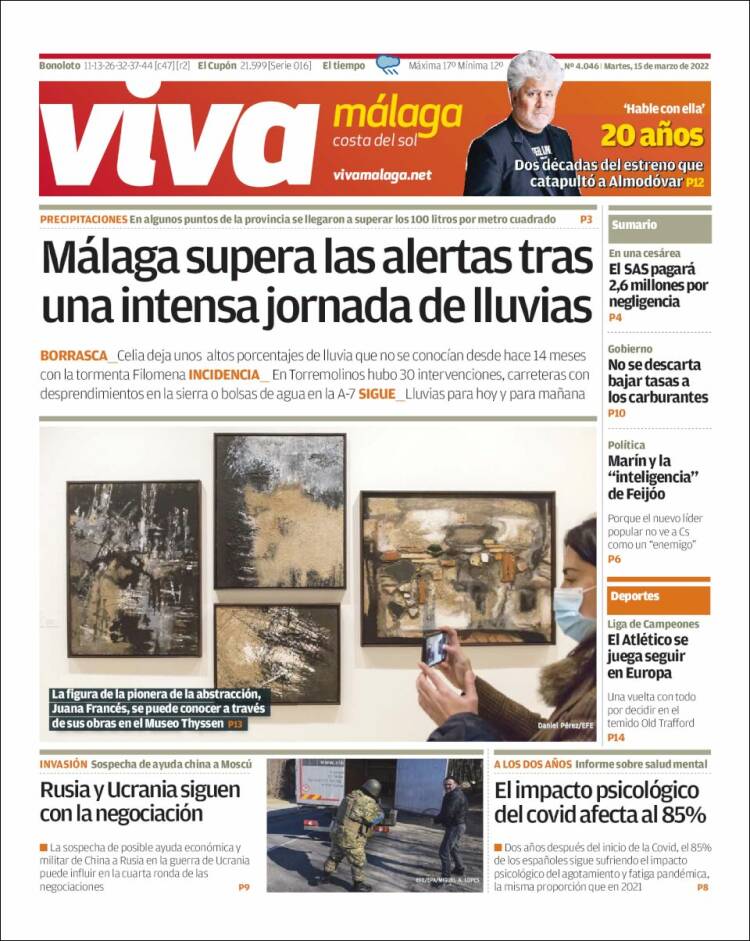 Portada de Viva Málaga (España)