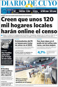 Portada de Diario de Cuyo (Argentine)