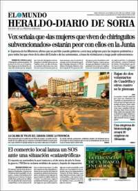 Portada de Diario de Soria (Espagne)