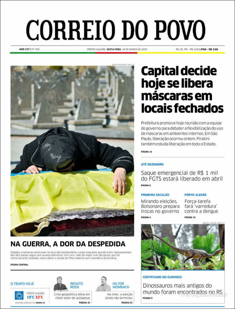 Portada de Correio Do Povo (Br&eacute;sil)