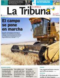 Portada de La Tribuna de Cuenca (España)