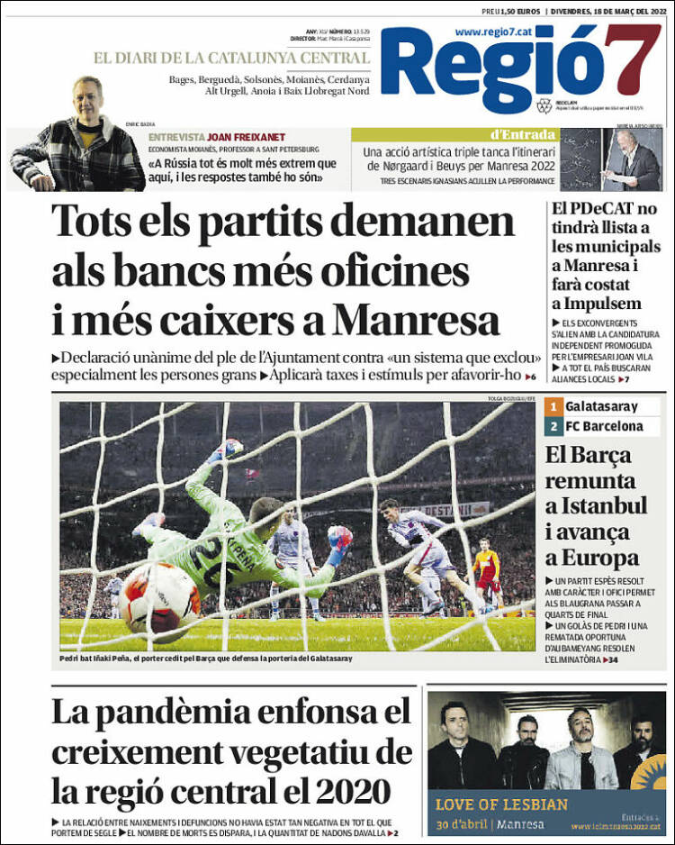 Portada de Regio7 (España)