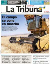 Portada de La Tribuna de Cuenca (España)