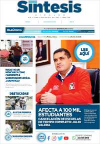 Portada de Sistesis - Hidalgo (Mexique)