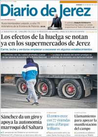 Portada de Diario de Jerez (Espa&ntilde;a)