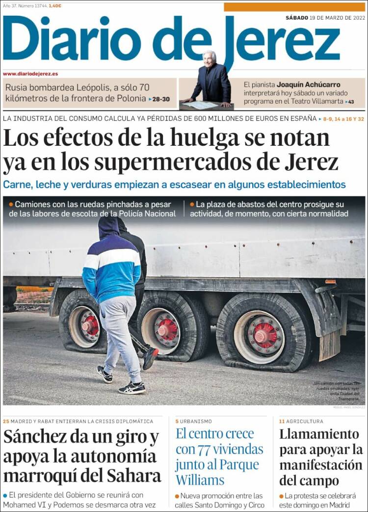 Portada de Diario de Jerez (Espa&ntilde;a)