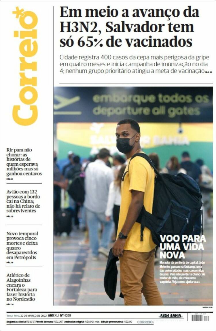 Portada de Correio* (Brasil)