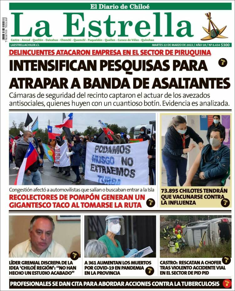 Portada de Estrella de Chiloé (Chile)