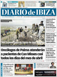 Portada de Diario de Ibiza (España)