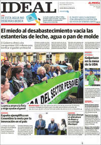 Portada de Ideal Almeria (España)