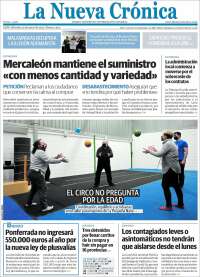 Portada de La Nueva Crónica (España)