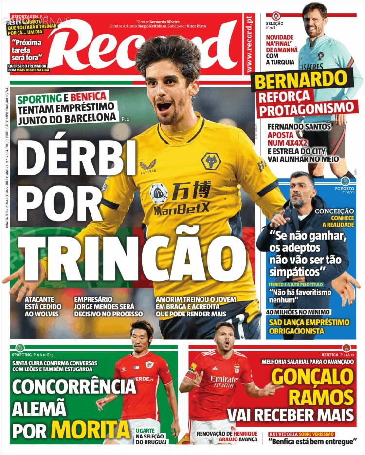 Portada de Record (Portugal)