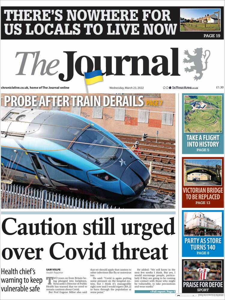 Portada de The Journal (United Kingdom)