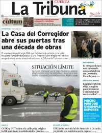 Portada de La Tribuna de Cuenca (España)