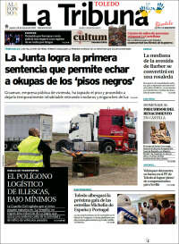 Portada de La Tribuna de Toledo (España)